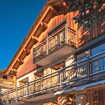 Le Schuss Chalet, Prive, Piste De A 100m 샬레 *