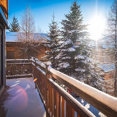 Le Schuss Chalet, Prive, Piste De A 100m 레두잘프